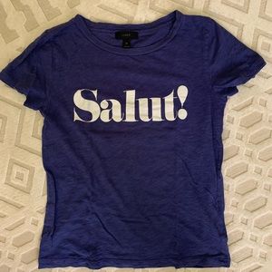 J.Crew Salut! T-shirt